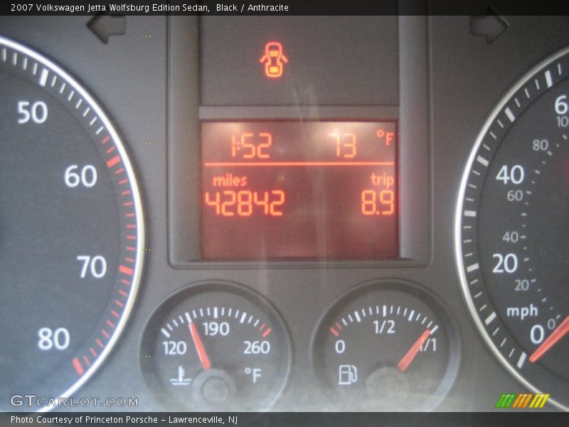 Black / Anthracite 2007 Volkswagen Jetta Wolfsburg Edition Sedan