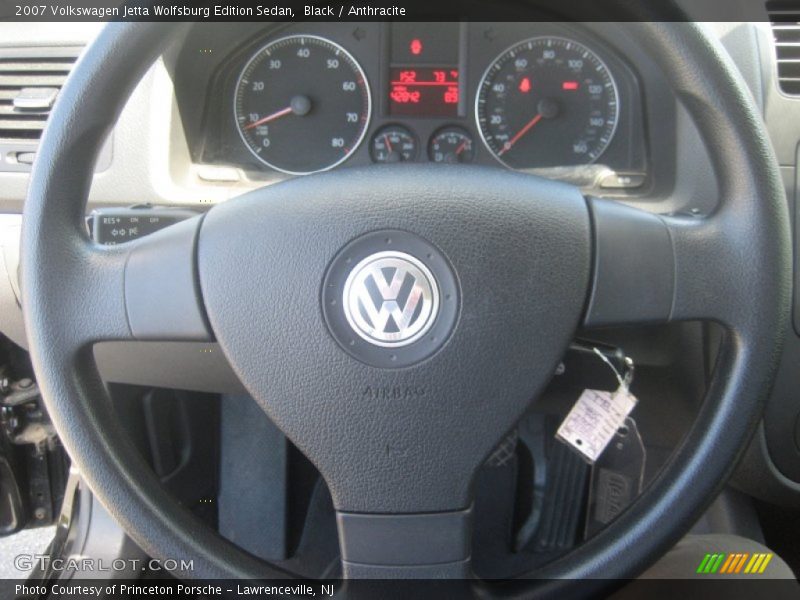 Black / Anthracite 2007 Volkswagen Jetta Wolfsburg Edition Sedan