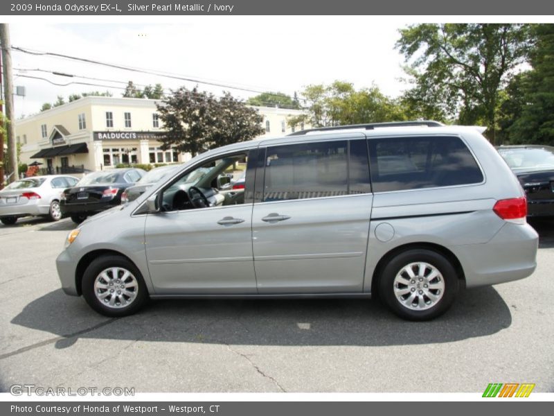 Silver Pearl Metallic / Ivory 2009 Honda Odyssey EX-L