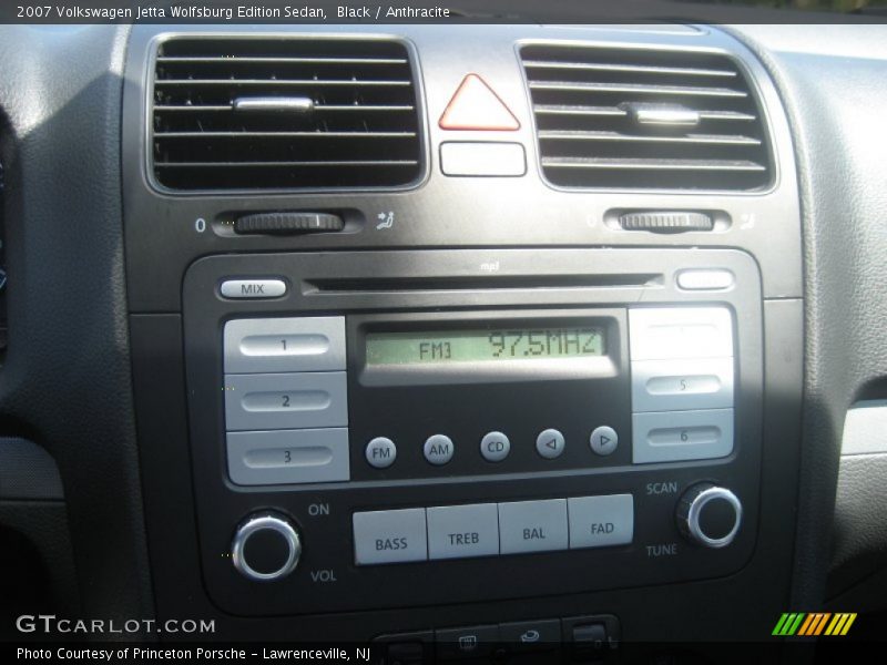 Black / Anthracite 2007 Volkswagen Jetta Wolfsburg Edition Sedan