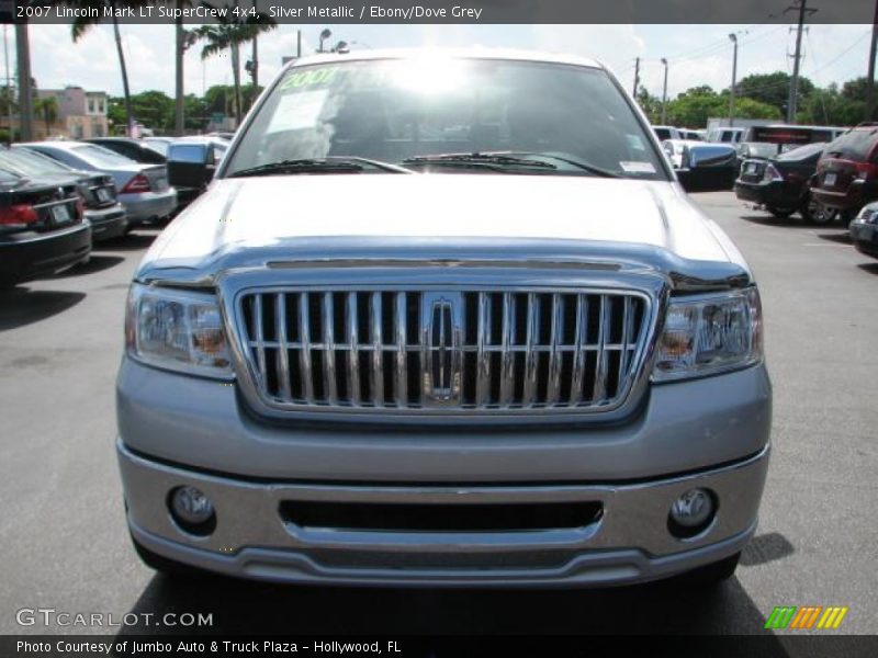 Silver Metallic / Ebony/Dove Grey 2007 Lincoln Mark LT SuperCrew 4x4