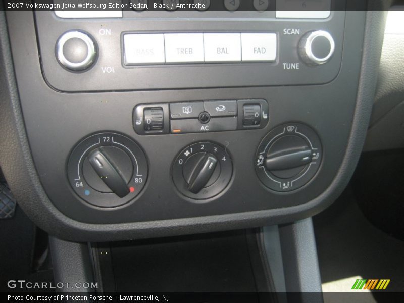 Black / Anthracite 2007 Volkswagen Jetta Wolfsburg Edition Sedan