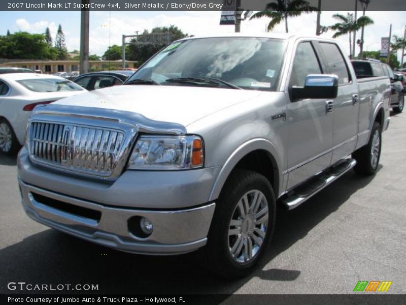 Silver Metallic / Ebony/Dove Grey 2007 Lincoln Mark LT SuperCrew 4x4