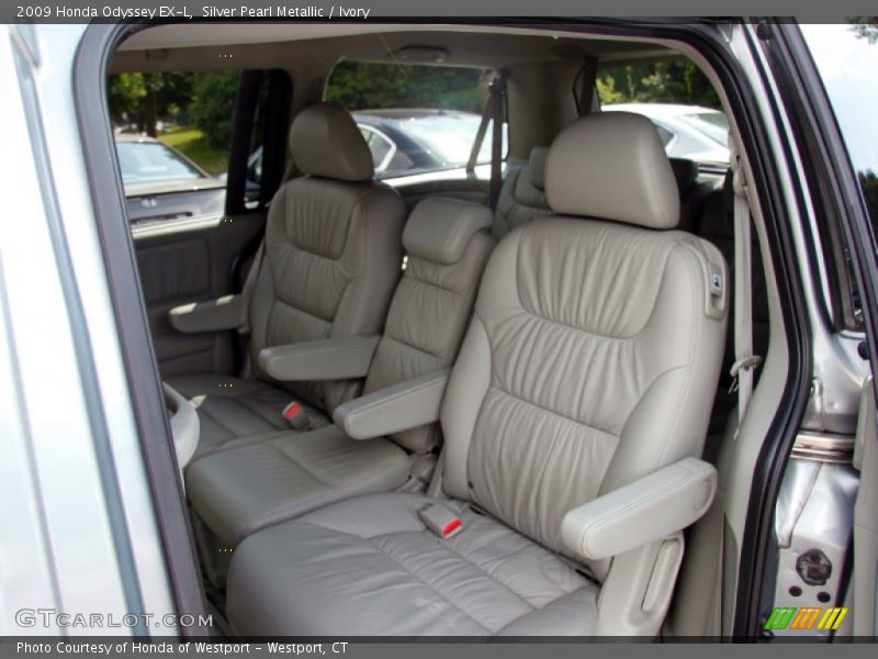 Silver Pearl Metallic / Ivory 2009 Honda Odyssey EX-L