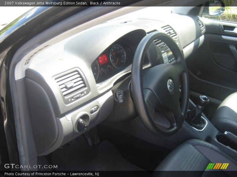 Black / Anthracite 2007 Volkswagen Jetta Wolfsburg Edition Sedan