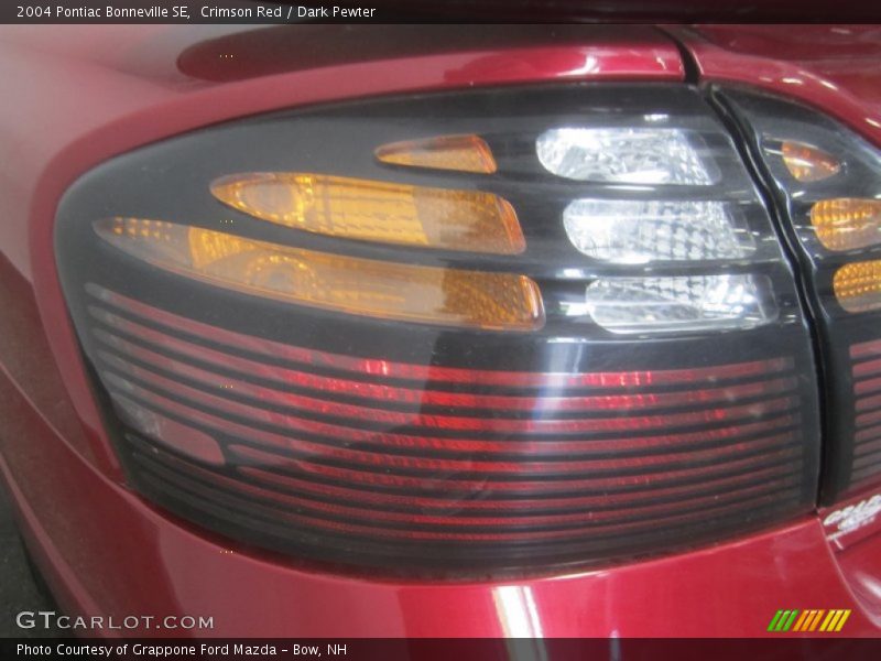 Crimson Red / Dark Pewter 2004 Pontiac Bonneville SE