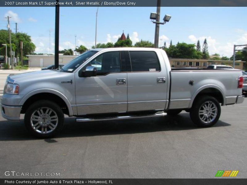 Silver Metallic / Ebony/Dove Grey 2007 Lincoln Mark LT SuperCrew 4x4