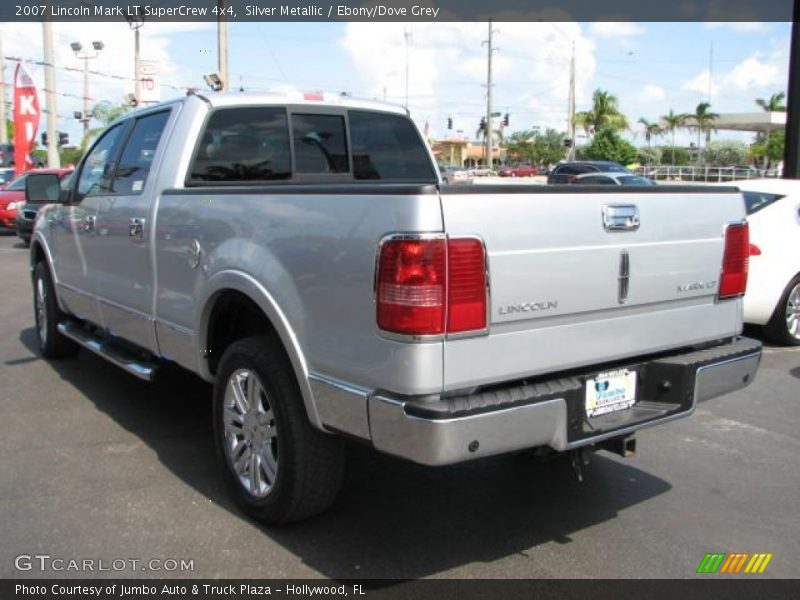 Silver Metallic / Ebony/Dove Grey 2007 Lincoln Mark LT SuperCrew 4x4