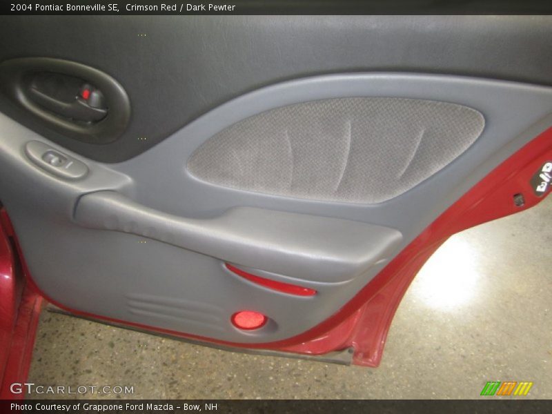 Crimson Red / Dark Pewter 2004 Pontiac Bonneville SE