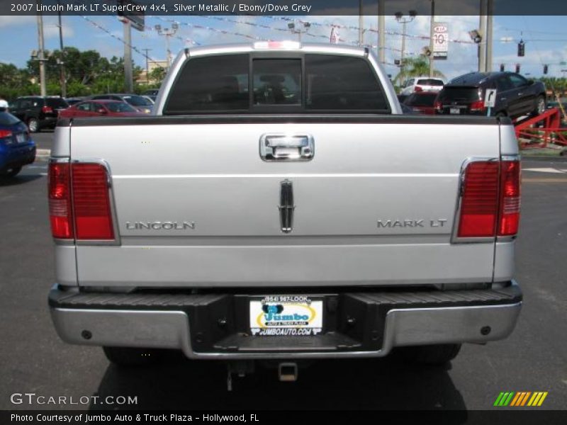 Silver Metallic / Ebony/Dove Grey 2007 Lincoln Mark LT SuperCrew 4x4