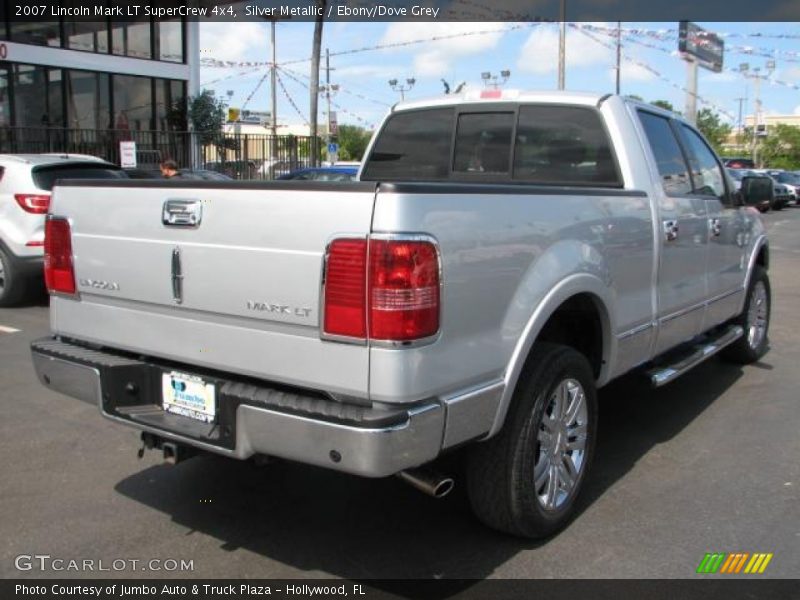 Silver Metallic / Ebony/Dove Grey 2007 Lincoln Mark LT SuperCrew 4x4