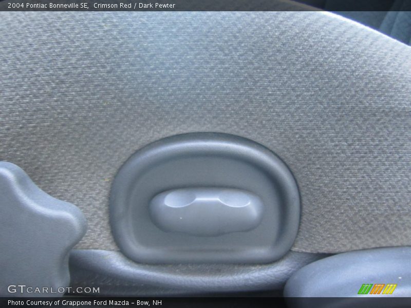 Crimson Red / Dark Pewter 2004 Pontiac Bonneville SE
