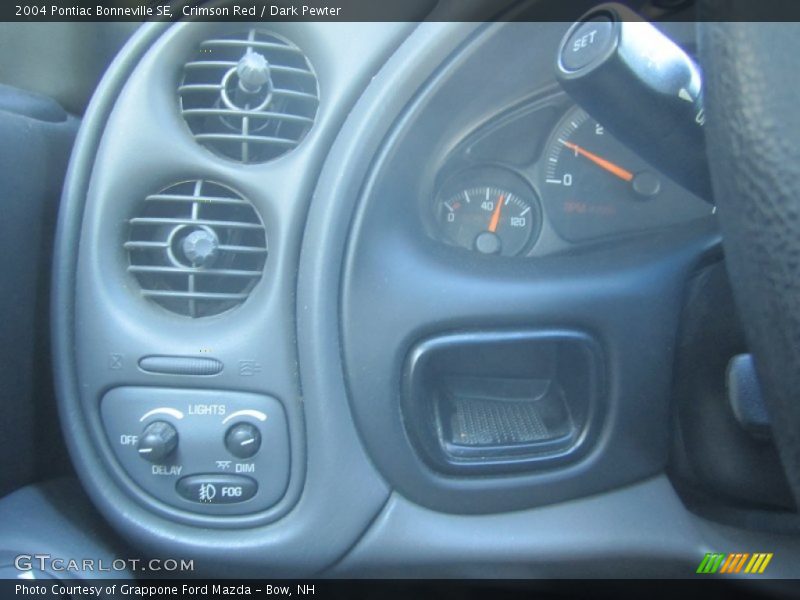 Crimson Red / Dark Pewter 2004 Pontiac Bonneville SE