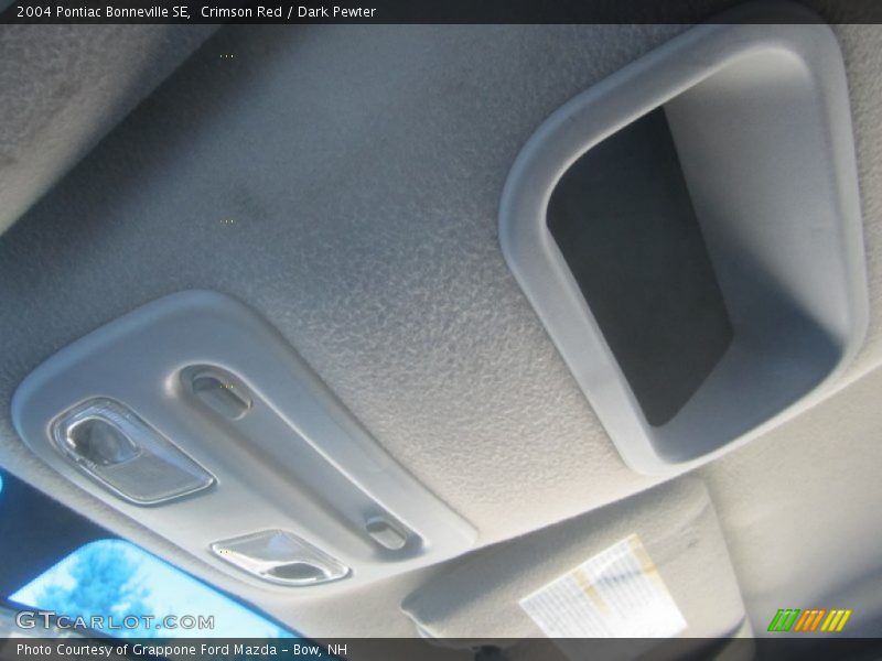 Crimson Red / Dark Pewter 2004 Pontiac Bonneville SE