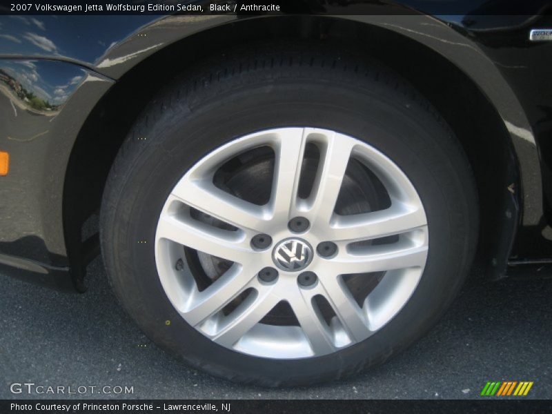 Black / Anthracite 2007 Volkswagen Jetta Wolfsburg Edition Sedan
