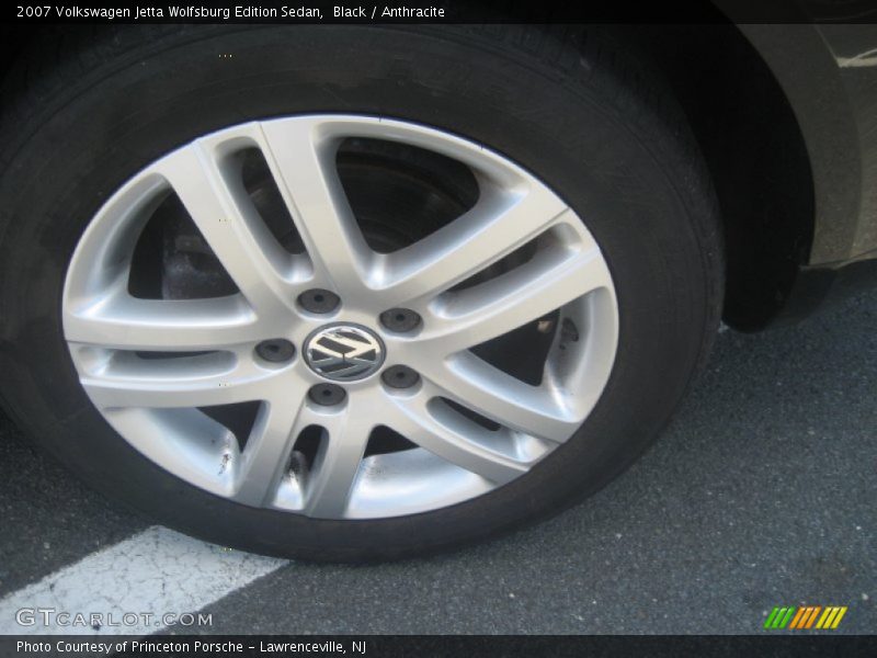 Black / Anthracite 2007 Volkswagen Jetta Wolfsburg Edition Sedan