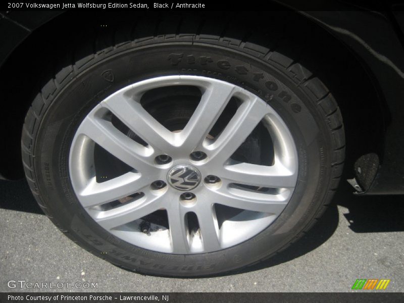 Black / Anthracite 2007 Volkswagen Jetta Wolfsburg Edition Sedan