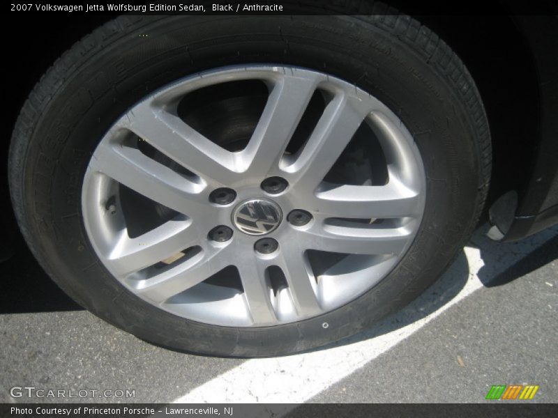 Black / Anthracite 2007 Volkswagen Jetta Wolfsburg Edition Sedan