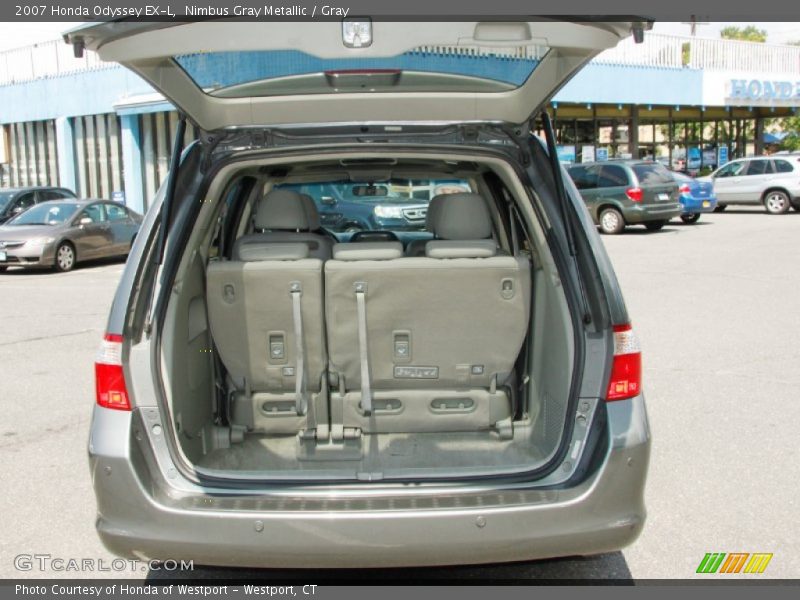 Nimbus Gray Metallic / Gray 2007 Honda Odyssey EX-L