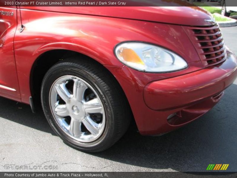 Inferno Red Pearl / Dark Slate Gray 2003 Chrysler PT Cruiser Limited