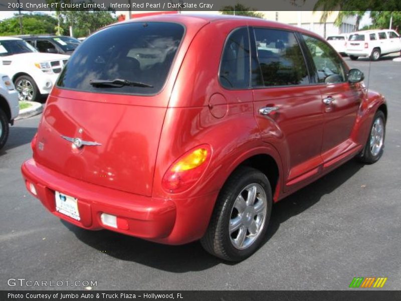 Inferno Red Pearl / Dark Slate Gray 2003 Chrysler PT Cruiser Limited