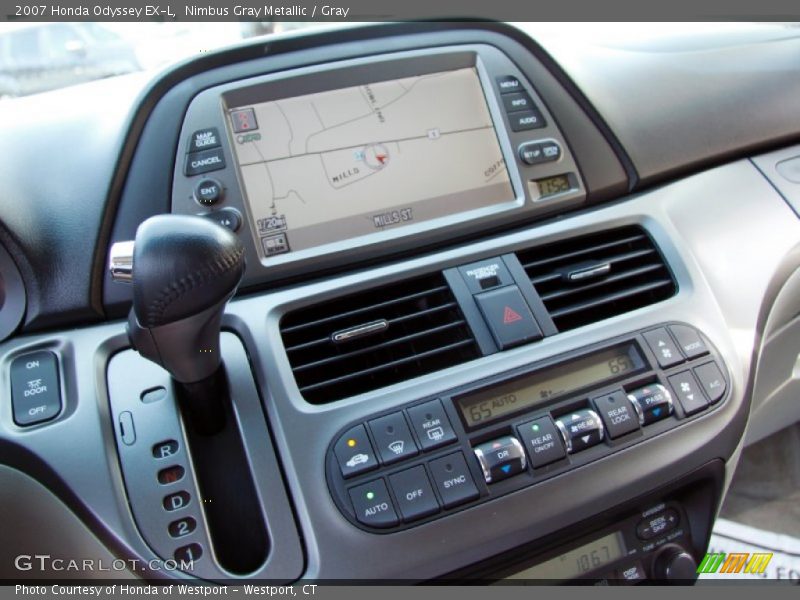 Nimbus Gray Metallic / Gray 2007 Honda Odyssey EX-L