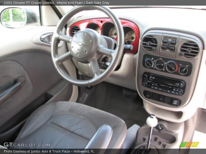 Inferno Red Pearl / Dark Slate Gray 2003 Chrysler PT Cruiser Limited