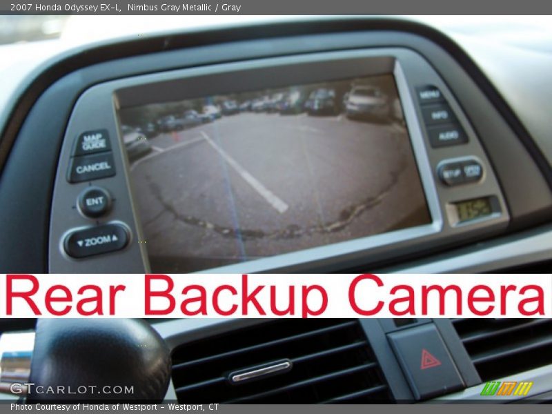Nimbus Gray Metallic / Gray 2007 Honda Odyssey EX-L