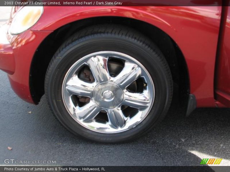 Inferno Red Pearl / Dark Slate Gray 2003 Chrysler PT Cruiser Limited