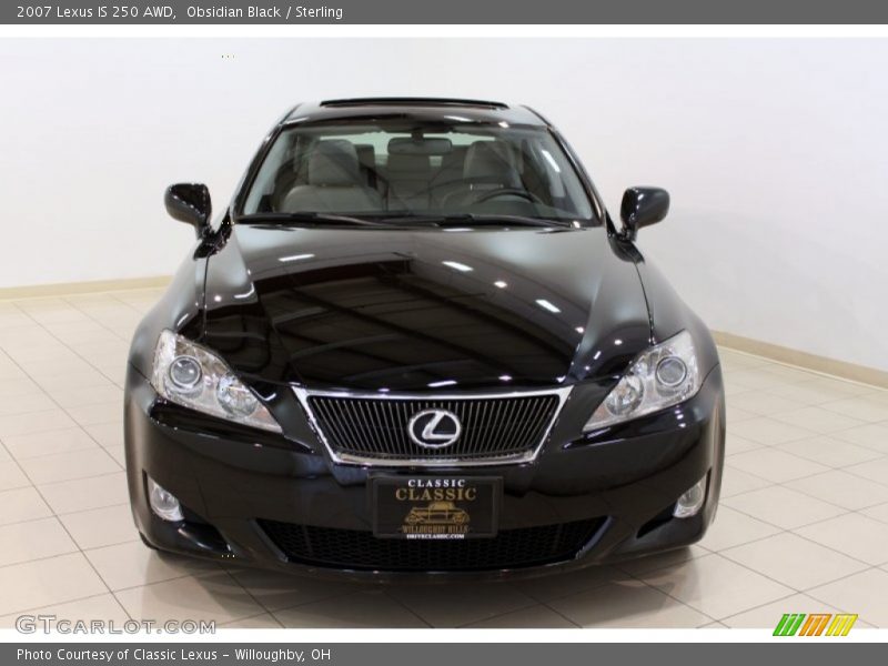 Obsidian Black / Sterling 2007 Lexus IS 250 AWD