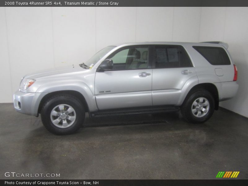 Titanium Metallic / Stone Gray 2008 Toyota 4Runner SR5 4x4