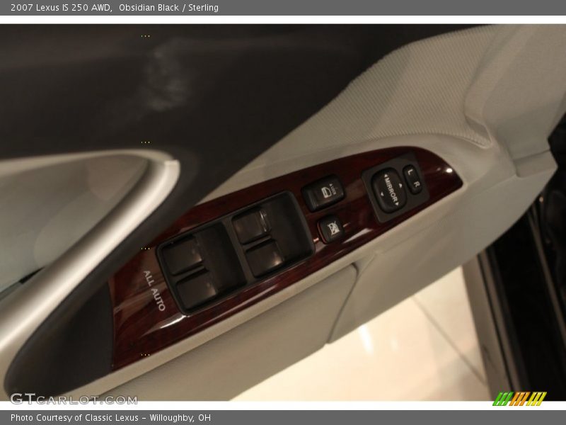 Obsidian Black / Sterling 2007 Lexus IS 250 AWD