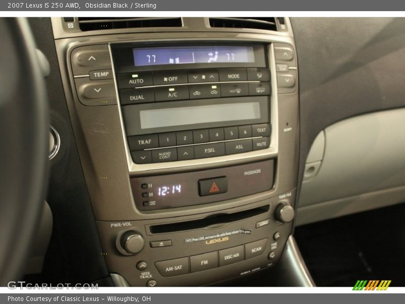 Obsidian Black / Sterling 2007 Lexus IS 250 AWD