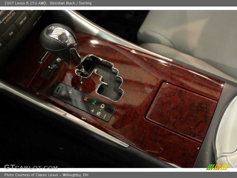Obsidian Black / Sterling 2007 Lexus IS 250 AWD