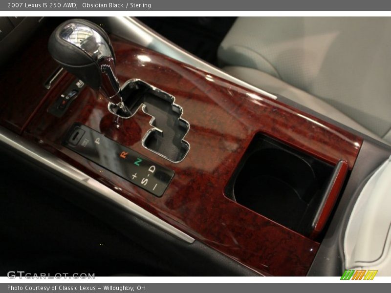 Obsidian Black / Sterling 2007 Lexus IS 250 AWD