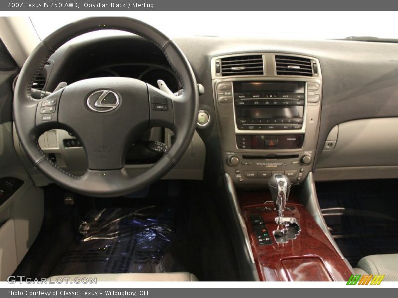 Obsidian Black / Sterling 2007 Lexus IS 250 AWD