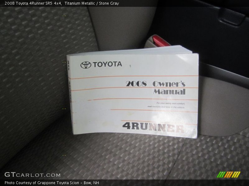 Titanium Metallic / Stone Gray 2008 Toyota 4Runner SR5 4x4