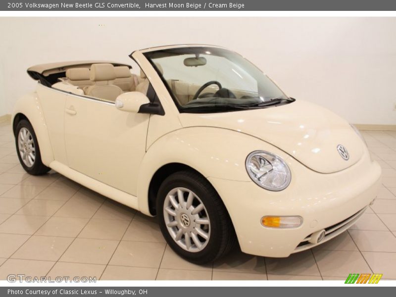 Harvest Moon Beige / Cream Beige 2005 Volkswagen New Beetle GLS Convertible