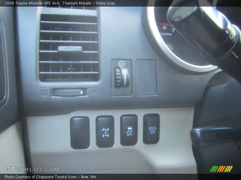 Titanium Metallic / Stone Gray 2008 Toyota 4Runner SR5 4x4