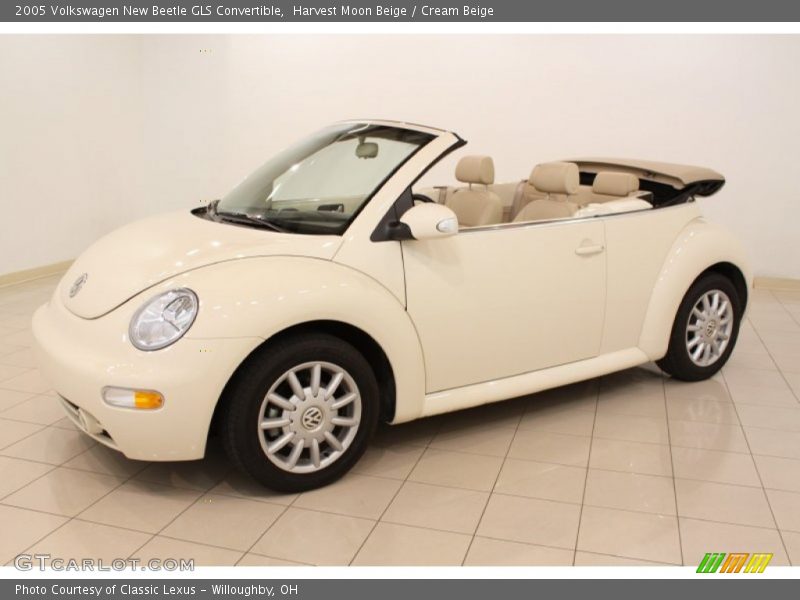 Harvest Moon Beige / Cream Beige 2005 Volkswagen New Beetle GLS Convertible