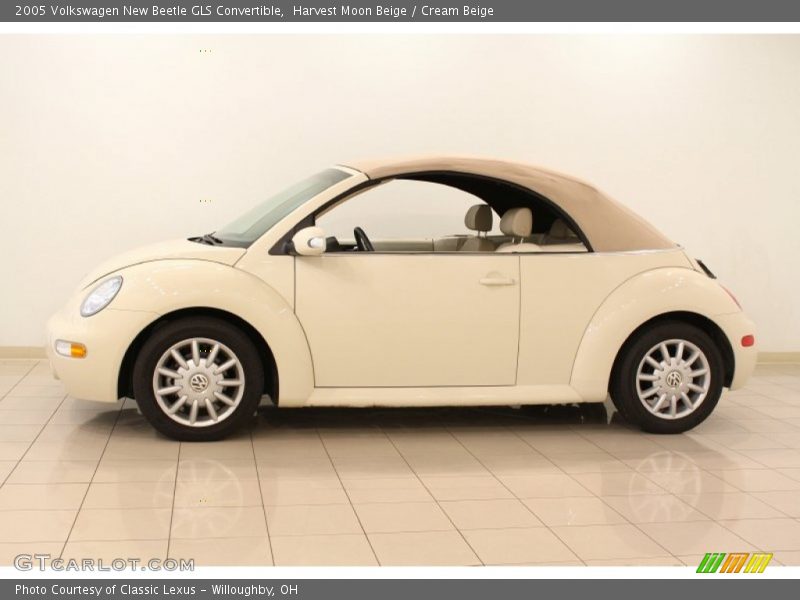Harvest Moon Beige / Cream Beige 2005 Volkswagen New Beetle GLS Convertible