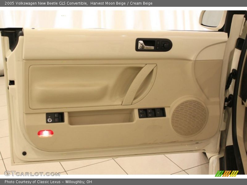 Harvest Moon Beige / Cream Beige 2005 Volkswagen New Beetle GLS Convertible