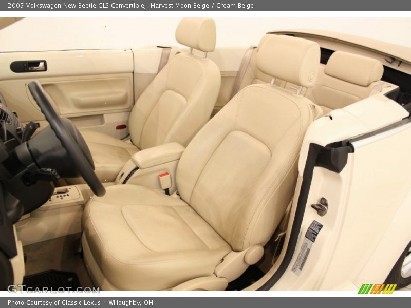 Harvest Moon Beige / Cream Beige 2005 Volkswagen New Beetle GLS Convertible