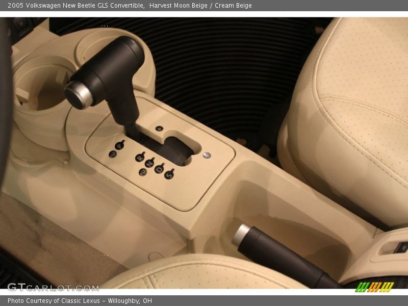 Harvest Moon Beige / Cream Beige 2005 Volkswagen New Beetle GLS Convertible