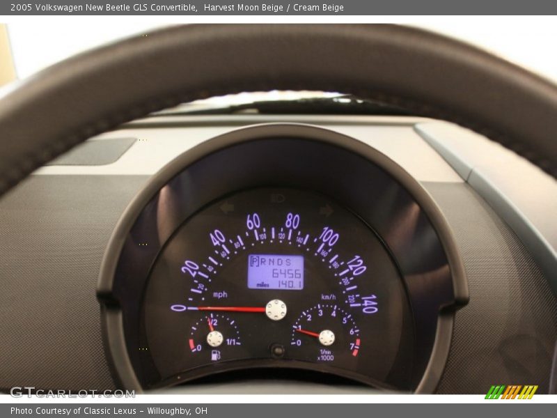 Harvest Moon Beige / Cream Beige 2005 Volkswagen New Beetle GLS Convertible