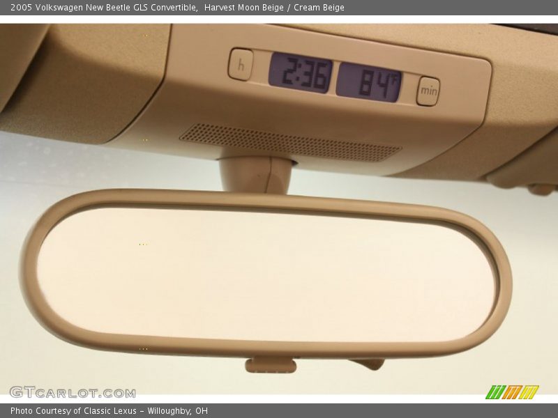 Harvest Moon Beige / Cream Beige 2005 Volkswagen New Beetle GLS Convertible