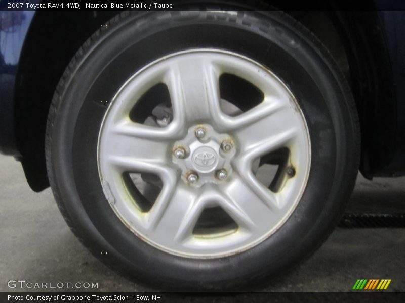 Nautical Blue Metallic / Taupe 2007 Toyota RAV4 4WD