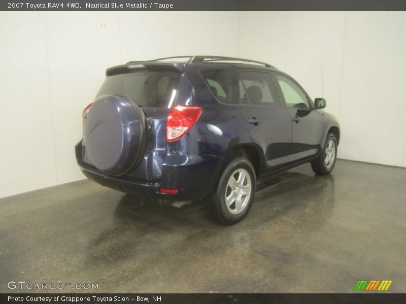 Nautical Blue Metallic / Taupe 2007 Toyota RAV4 4WD