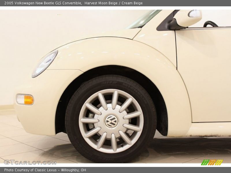 Harvest Moon Beige / Cream Beige 2005 Volkswagen New Beetle GLS Convertible