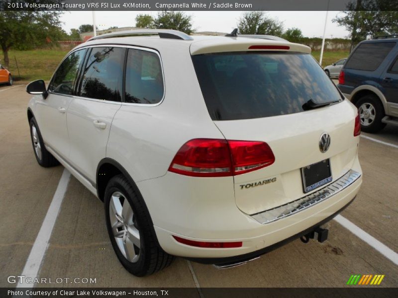 Campanella White / Saddle Brown 2011 Volkswagen Touareg VR6 FSI Lux 4XMotion